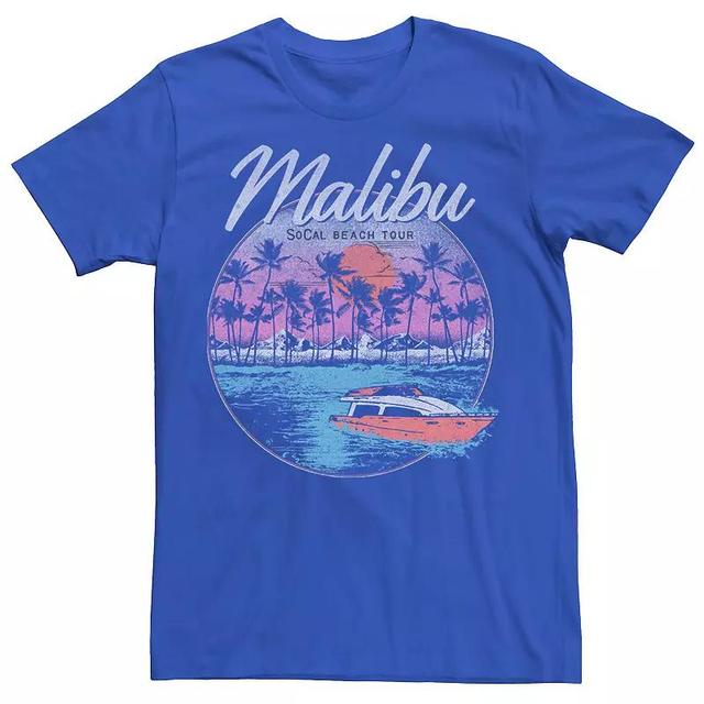 Mens Malibu Beach Club Tour Circle Logo Tee Product Image