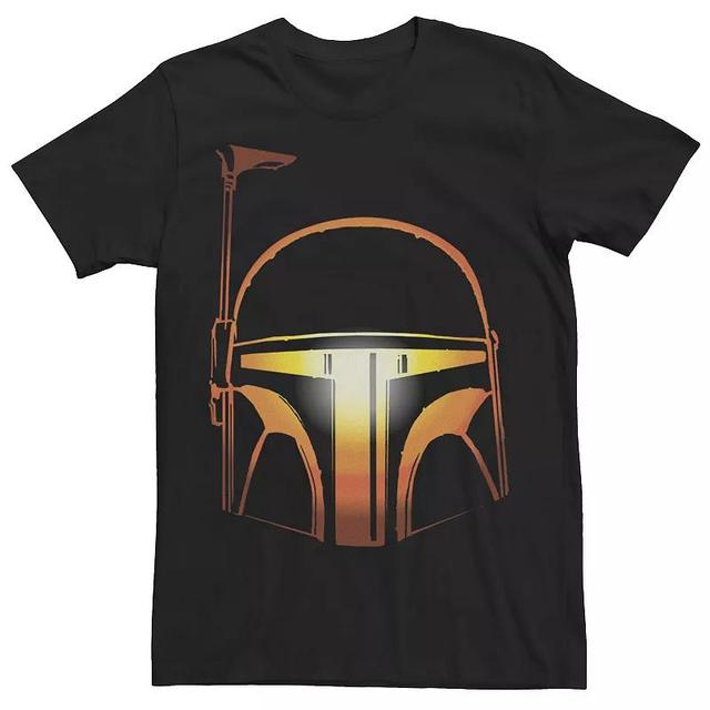 Mens Star Wars Boba Fett Pumpkin Face Tee Product Image