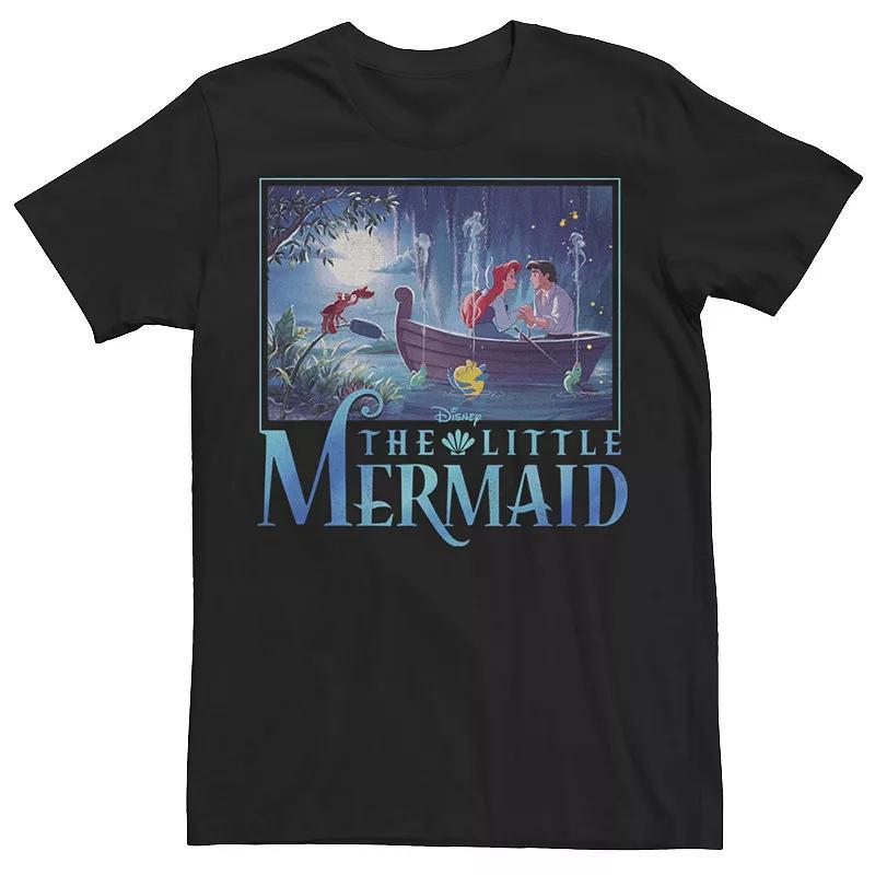 Mens Disney The Little Mermaid Ariel & Eric Grotto Portrait Tee Product Image