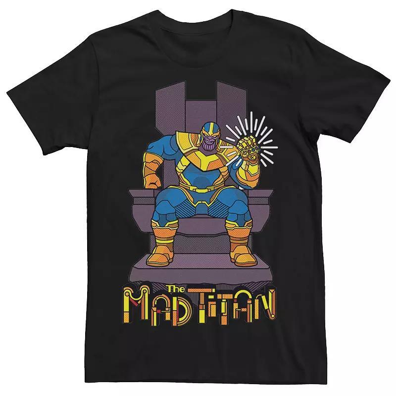 Mens Marvel Avengers Thanos The Mad Titan Tee Product Image