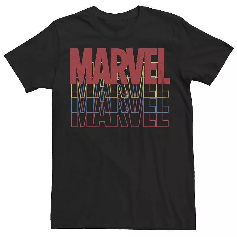 Mens Marvel I Am Groot Logo Tee Black Product Image