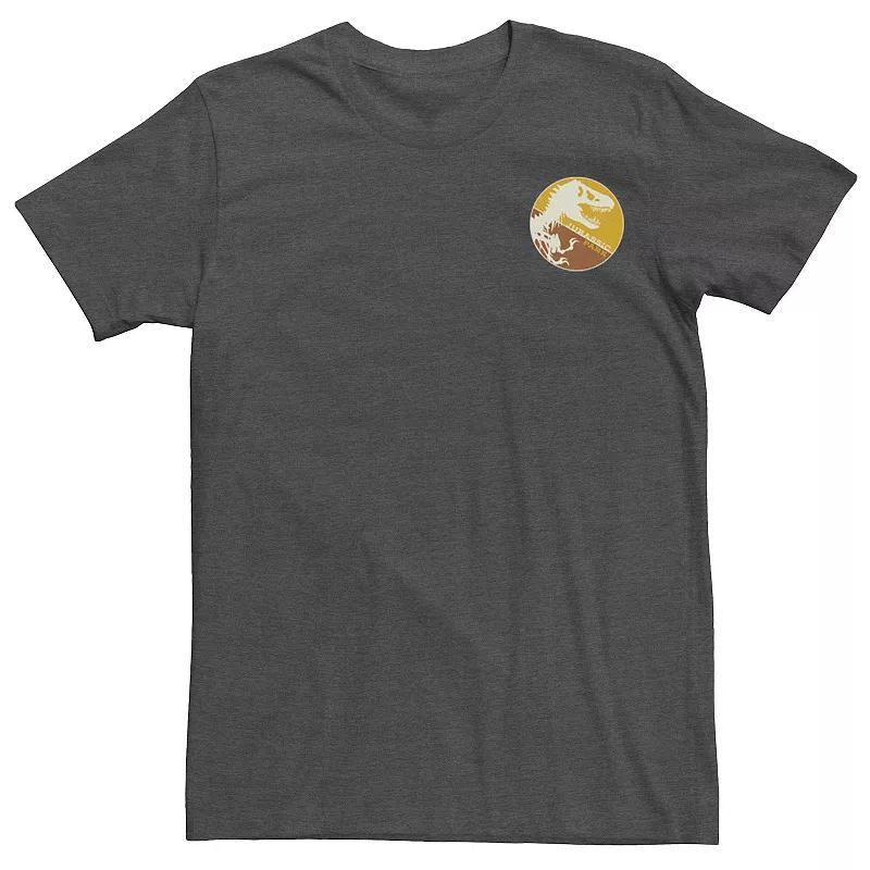 Mens Jurassic Park Split Colors T-Rex Logo Tee Product Image