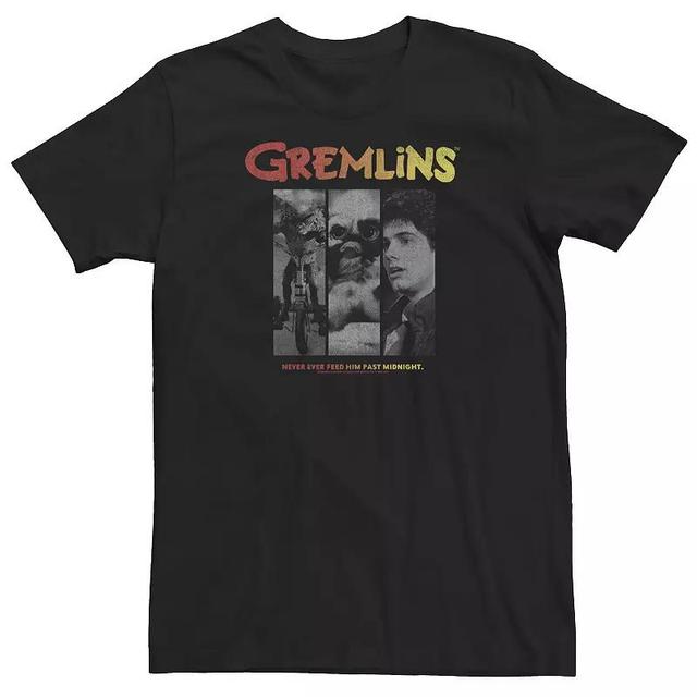 Big & Tall Gremlins Panels Logo Tee, Mens Product Image