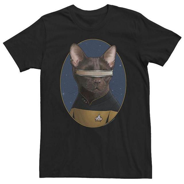 Mens Star Trek LaForge Cat Formation Tee Product Image