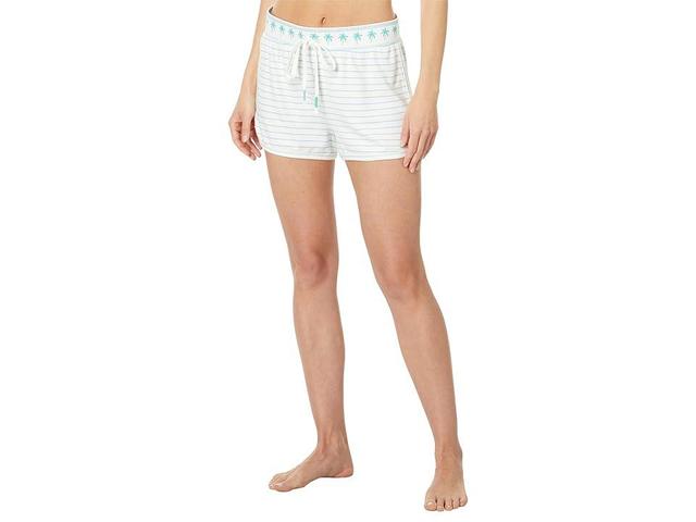 P.J. Salvage Beach More Worry Less Short (Ivory) Women's Pajama Product Image