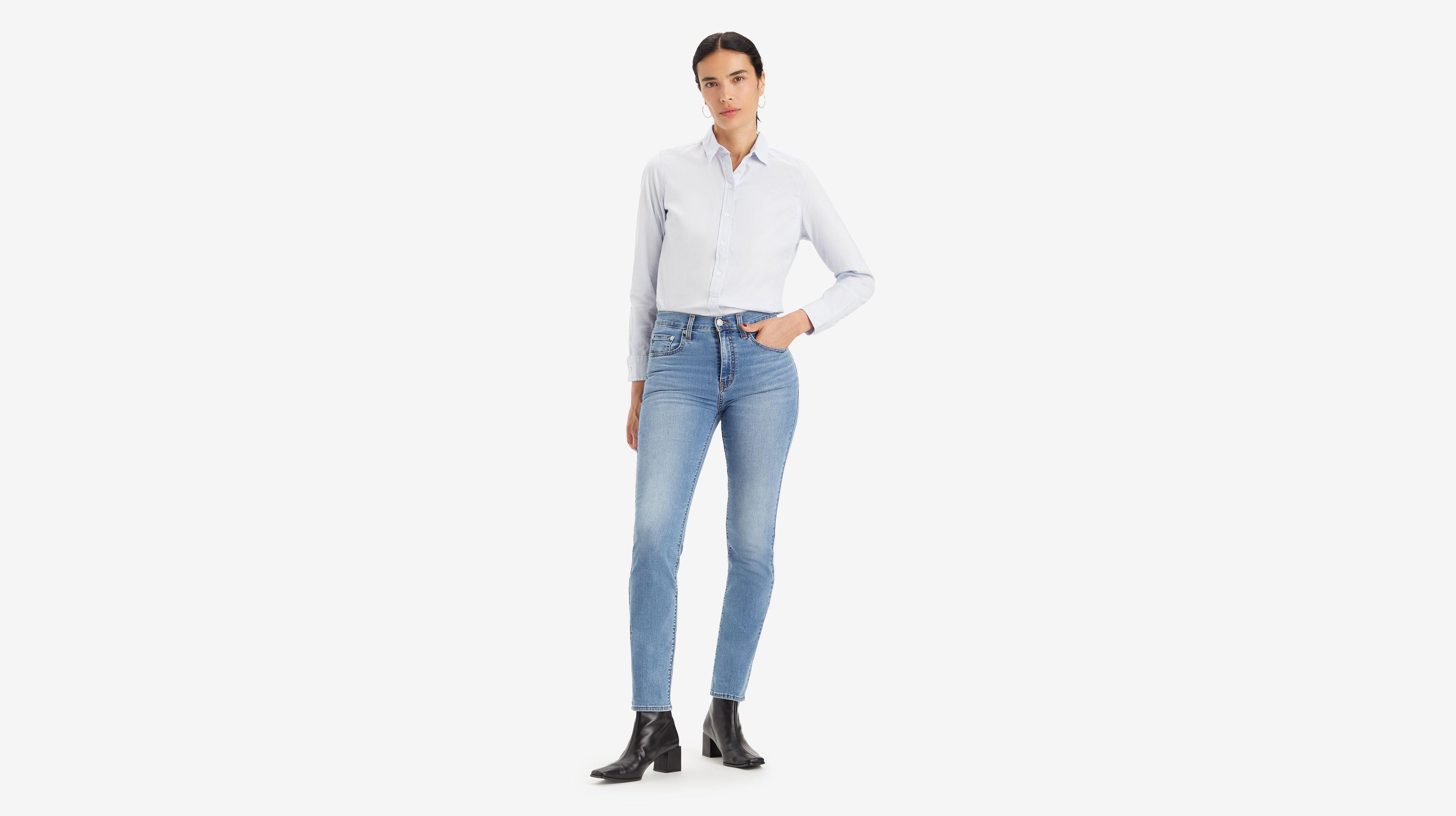 Levi's High Rise Straight Performance Cool Women's Jeans Product Image