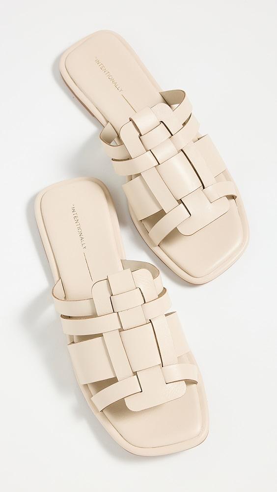 Intentionally Blank Braxton Slides | Shopbop Product Image