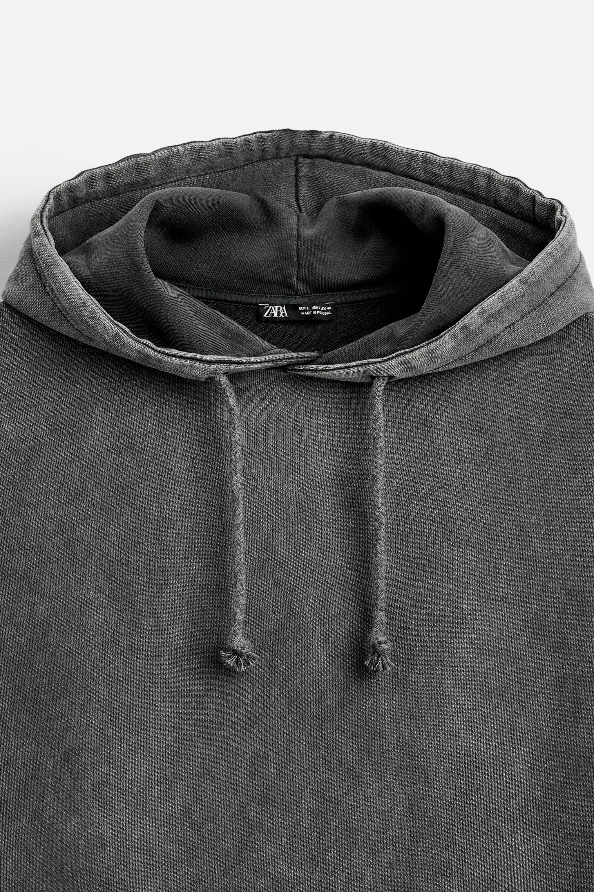 WASHED HOODED SWEATSHIRT Product Image