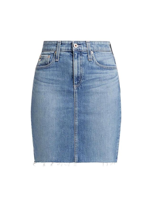 Womens Erin Denim Skirt Product Image