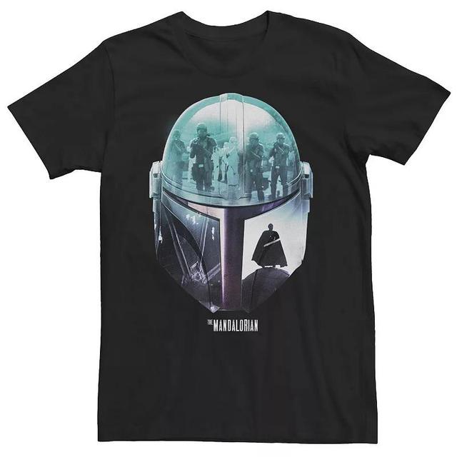 Big & Tall Star Wars The Mandalorian Moff Gideon Helmet Fill Tee, Mens Product Image