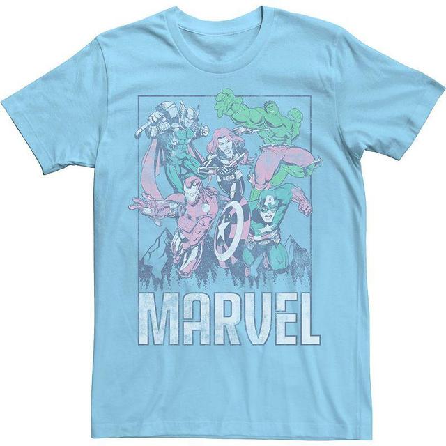 Mens Marvel Marvel Group Comic Tee Product Image