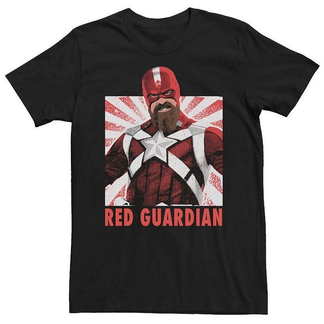 Mens Marvel Widow Red Guardian Graphic Style Portrait Tee Product Image