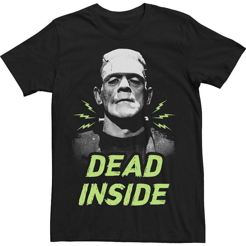 Big & Tall Universal Monsters Frankenstein Dead Inside Tee, Mens Product Image