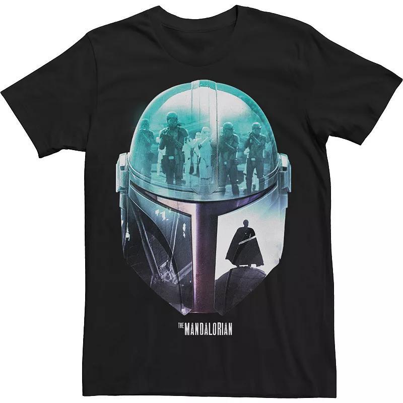 Mens Star Wars The Mandalorian Moff Gideon Helmet Fill Tee Product Image