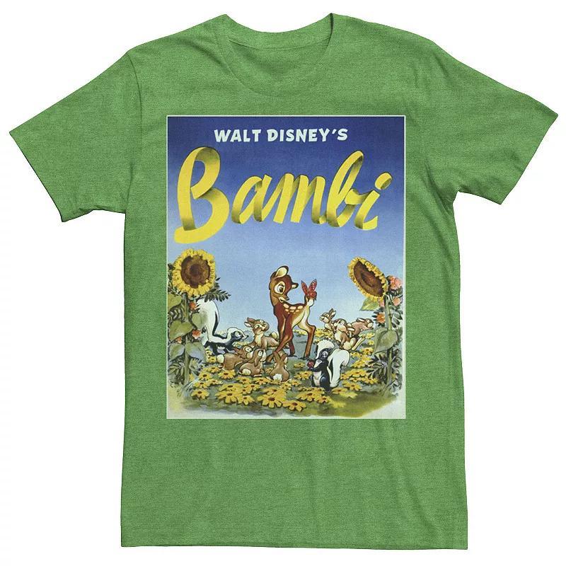 Mens Disney Bambi Sunflower Poster Tee Product Image