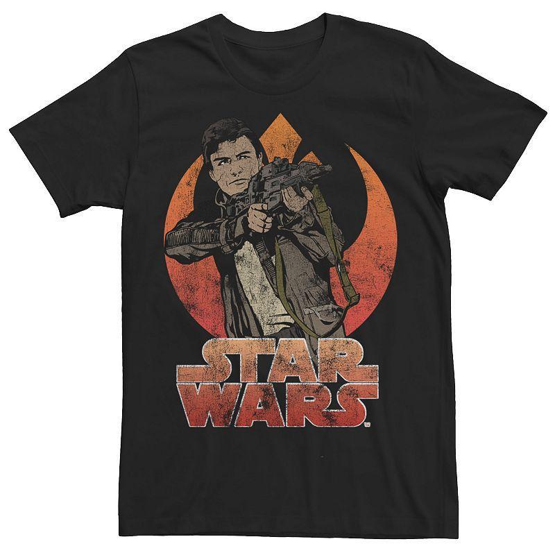 Mens Star Wars Han Solo Rebel Tee Product Image