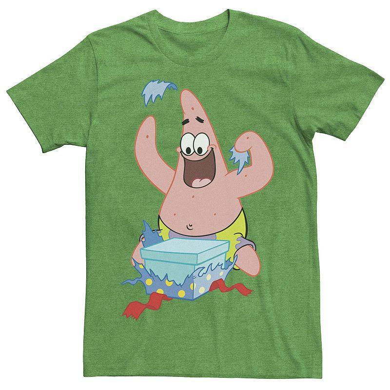 Mens Nickelodeon SpongeBob SquarePants Patrick Star Holiday Graphic Tee Product Image