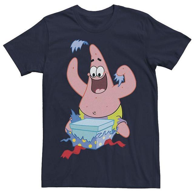 Mens Nickelodeon SpongeBob SquarePants Patrick Star Holiday Graphic Tee Product Image