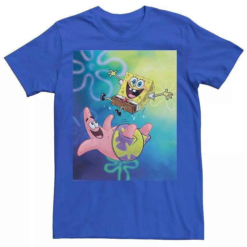 Mens Spongebob Squarepants Patricks Star Tee Blue Product Image