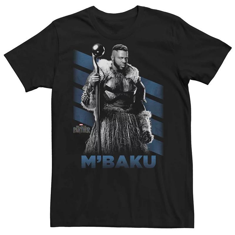 Mens Marvel Panther MBaku Portrait Tee Product Image