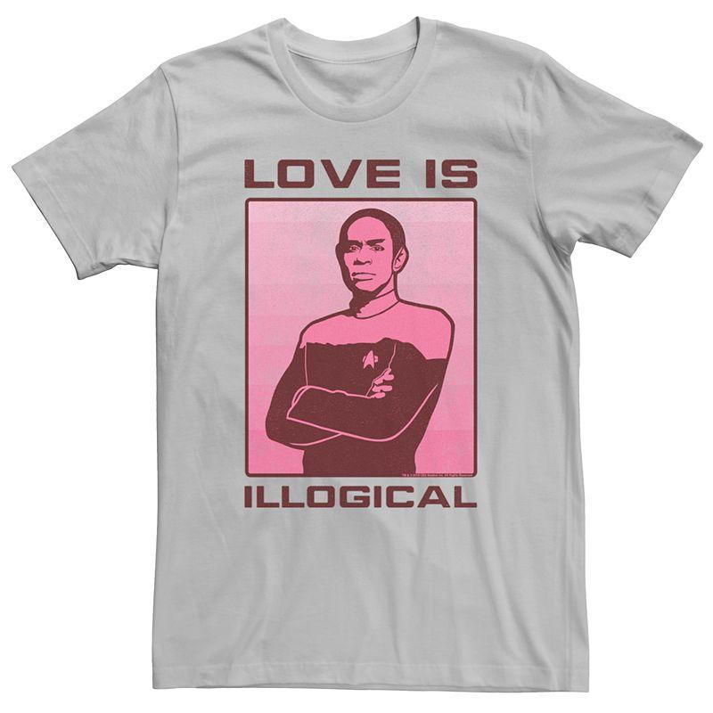 Mens Star Trek:Voyager Love Is Illogical Tuvok Tee Product Image