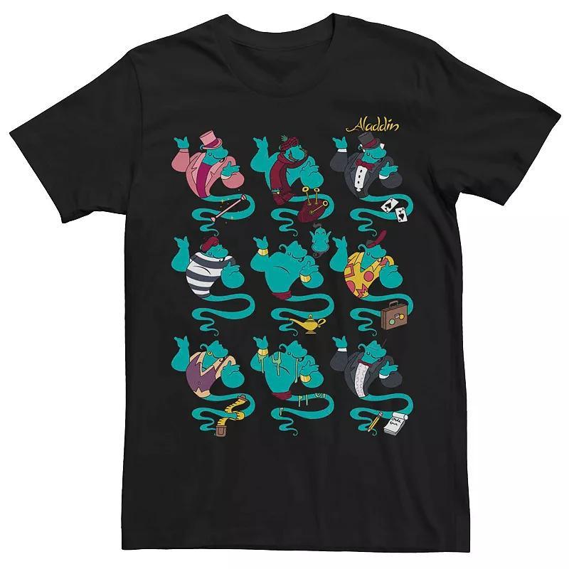 Disneys Aladdin Genie Outfits Poster Mens Graphic Tee Product Image