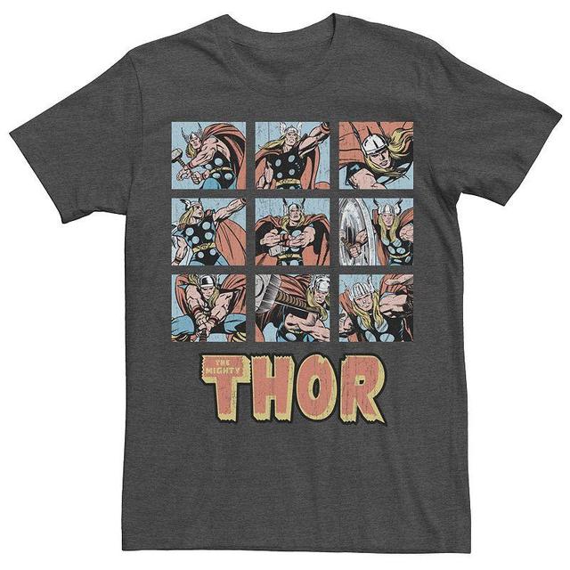 Mens Marvel Comics Retro Thor Tee Grey Heather Product Image