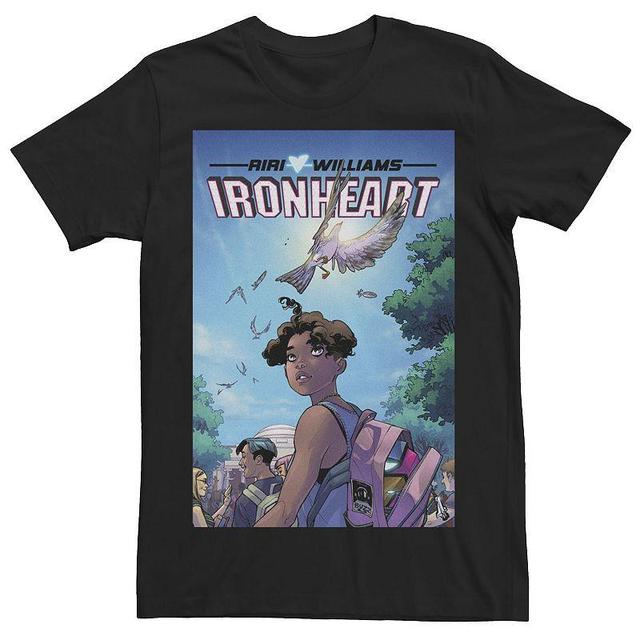 Mens Marvel Ironheart Kidnapping Of Daija Comic Book Cover Tee Product Image