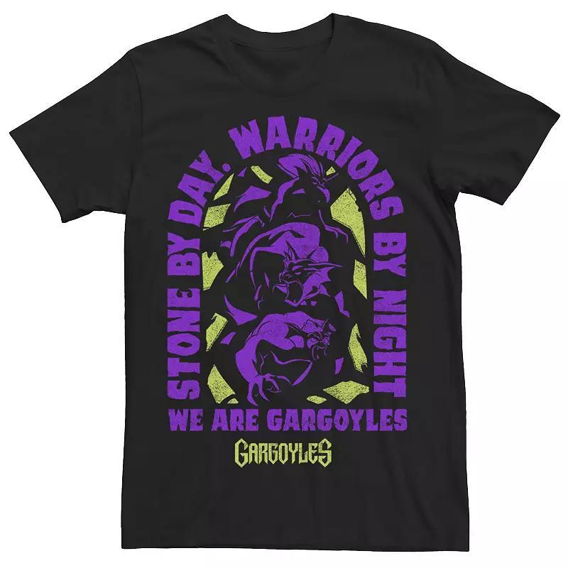 Mens Gargoyles Stone By Day. Warriors By Night Stamp Tee, Boys Product Image