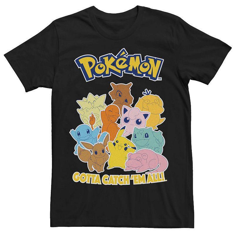 Mens Pokemon Gotta Catch Crew Tee Product Image