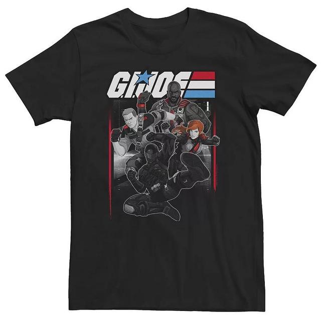 Big & Tall G.I. Joe Group Shot Action Pose Tee, Mens Product Image