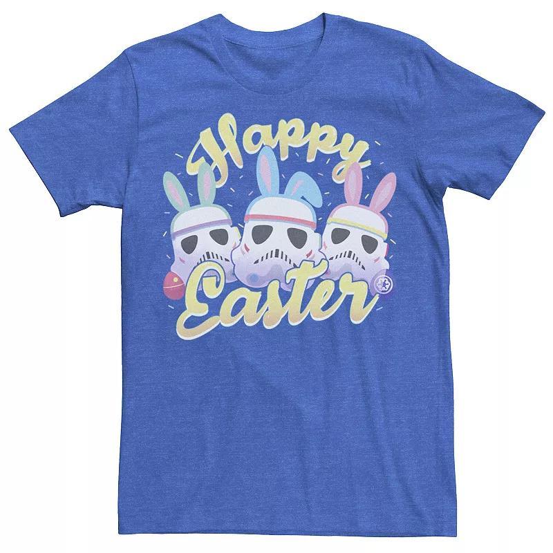 Mens Star Wars Trooper Happy Easter Tee Royal Grey Product Image