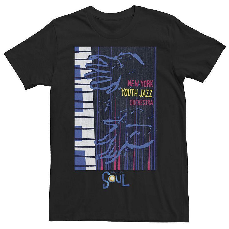 Disney / Pixars Soul Mens New York Jazz Orchestra Poster Tee Product Image