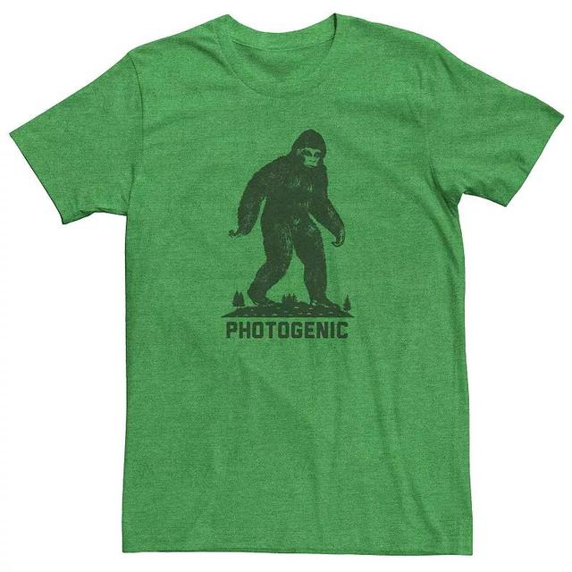 Mens Photogenic Bigfoot Graphic Tee Kelly Grey Product Image