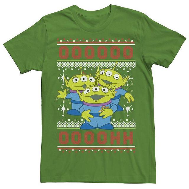 Mens Disney / Pixar Toy Story Aliens Ugly Christmas Sweater Tee Product Image