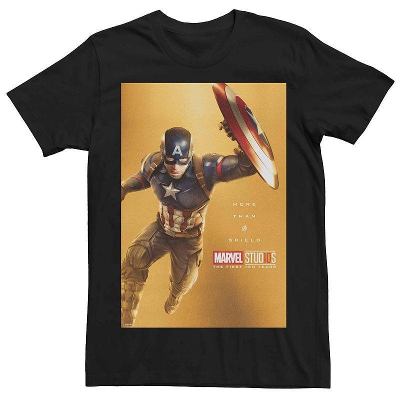 Mens Marvel Studios Captain America More Than A Shield Tee Product Image