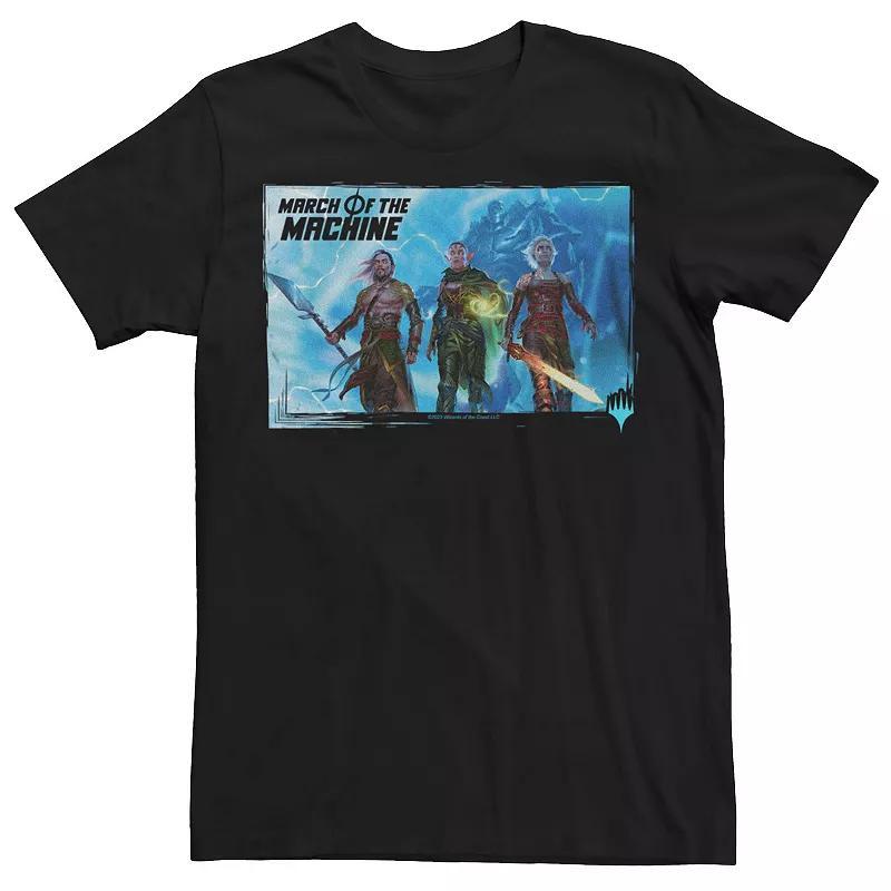 Mens Star Wars Dark Side Box Up Tee Blue Product Image