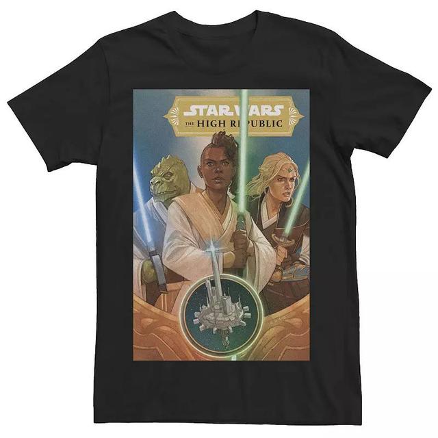 Mens Star Wars Hero Cover Poster Tee Product Image