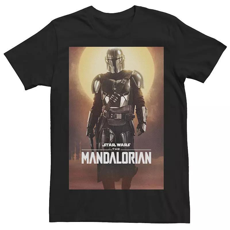 Fifth Sun Star Wars The Mandalorian Greef Karga Character Poster Short Sleeve Mens T-shirt Product Image