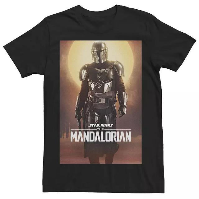 Mens Star Wars The Mandalorian Greef Karga Character Poster Tee Product Image