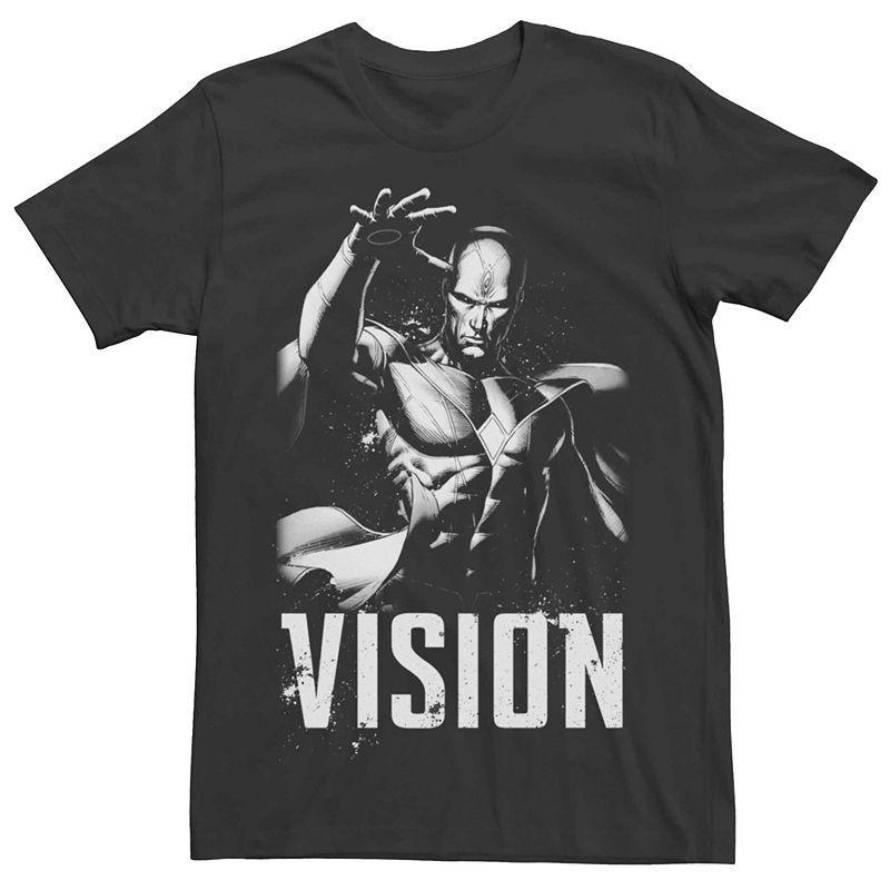 Mens Marvel Retro Vision And White Portrait Tee Product Image