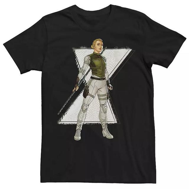 Mens Marvel Widow Yelena Belova Comic Style Portrait Tee Product Image