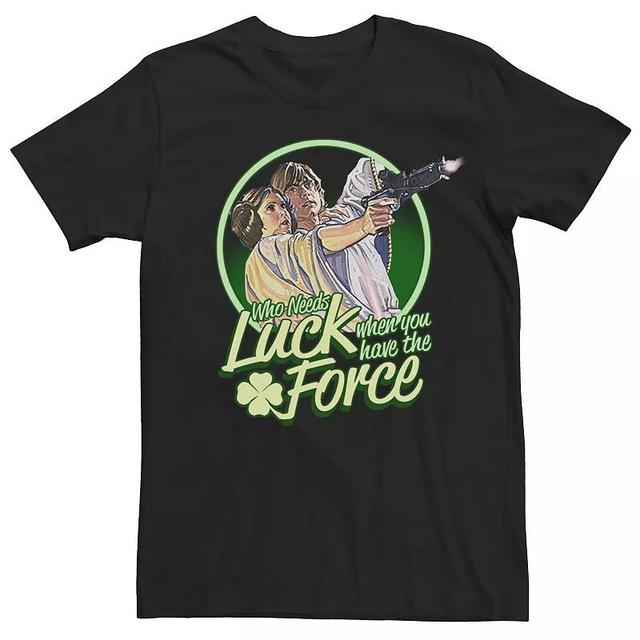 Mens Star Wars Force Luck St. Patricks Tee Product Image