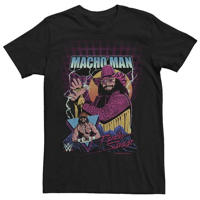 Mens WWE Macho Man Randy Savage Poster Tee Product Image