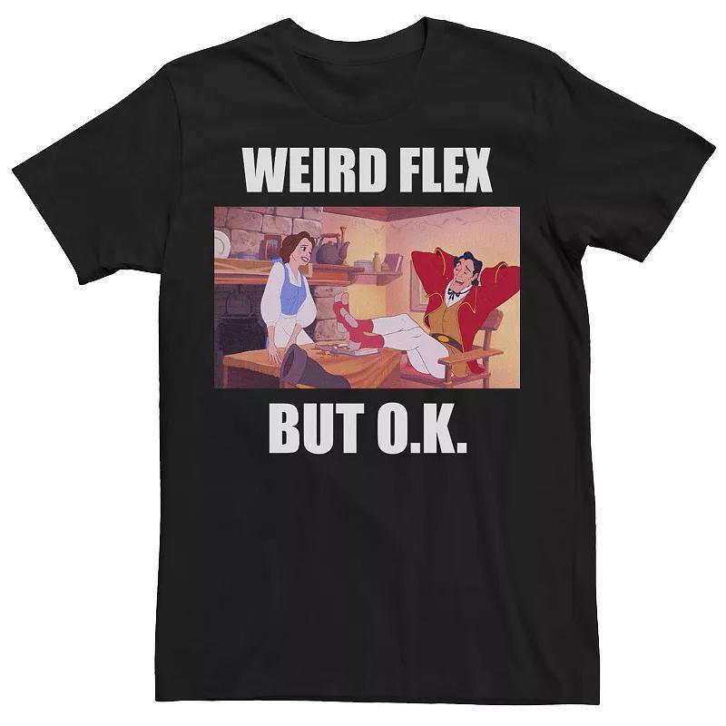 Disneys Beauty And The Beast Gaston Mens Weird Flex Meme Tee Product Image