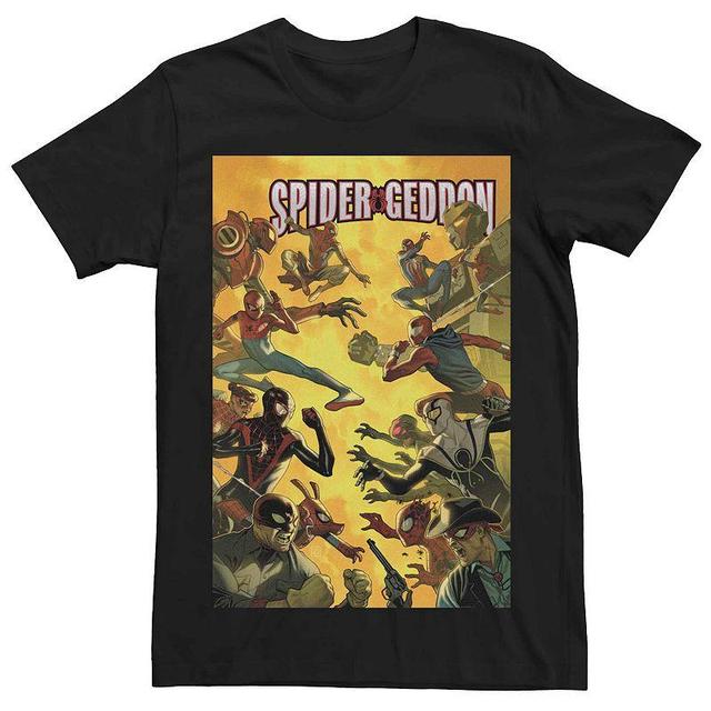 Mens Marvels Spider-Geddon #3 Comic Cover Tee Product Image