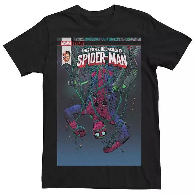 Mens Marvel Legacy Peter Parker: The Spectacular Spider-Man Comic Book Cover Tee Product Image