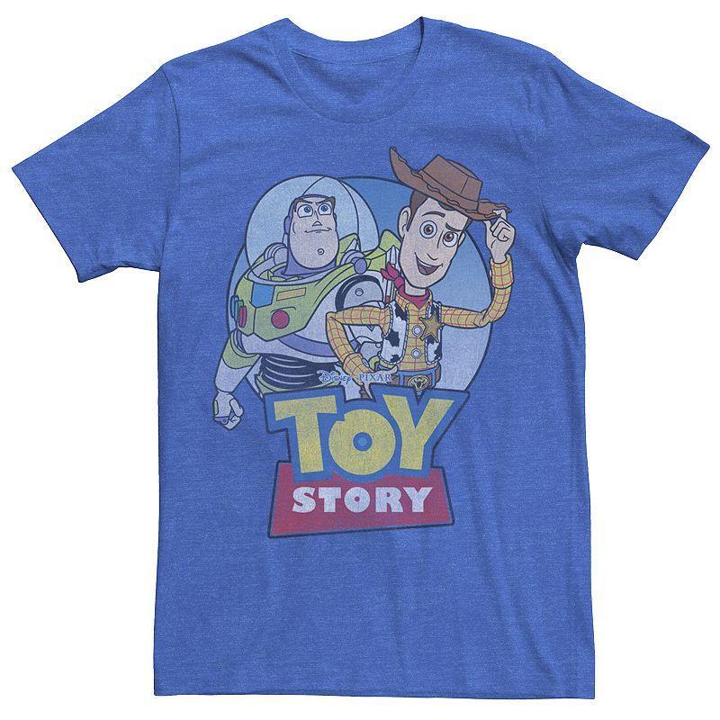 Disney / Pixars Toy Story Buzz Lightyear & Woody Mens Movie Logo Tee Product Image