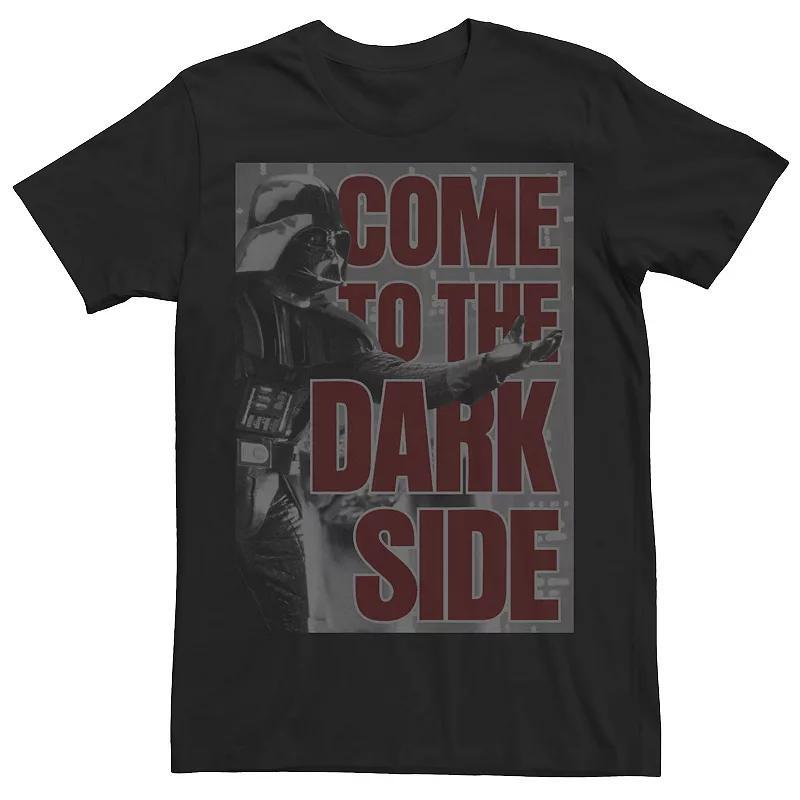 Mens Star Wars Darth Vader Come To The Dark Side Poster Tee Product Image