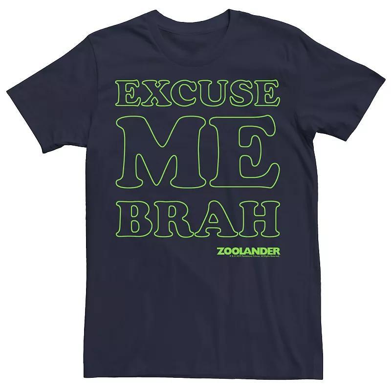 Mens Zoolander Excuse Me Brah Text Tee Product Image